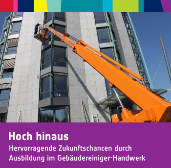 Ausbildung im Gebäudereiniger-Handwerk
